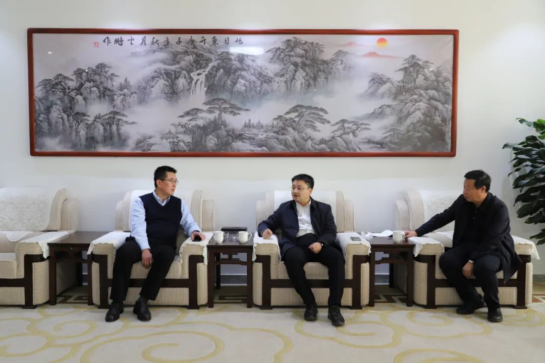 Dong Shenglong, member of the Standing Committee of the Municipal Party Committee and Executive Vice Mayor, and his delegation visited Shandong Meichen Industrial Group for research and guidance-1