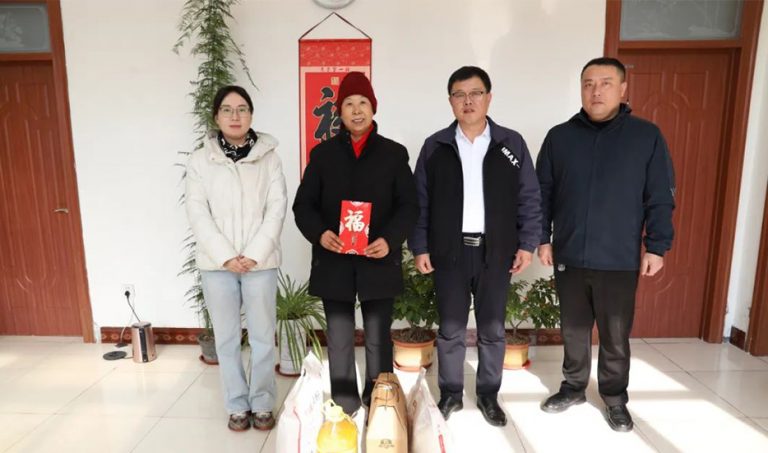 Sending warmth in the cold winter and true love warms people's hearts丨Meichen organizes visits and condolences to employees in need during the Spring Festival