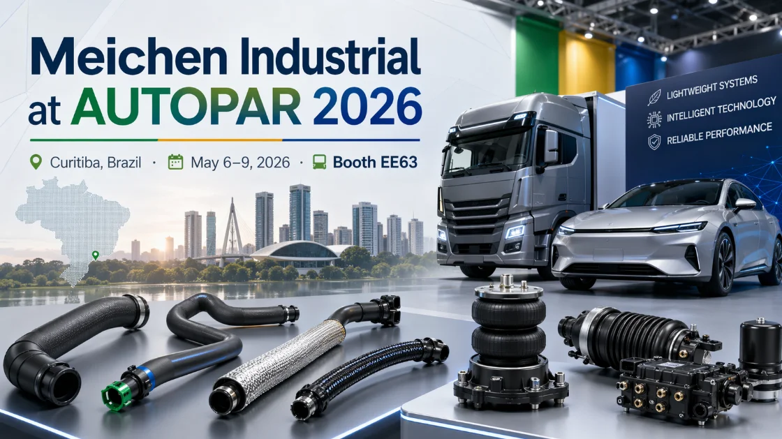 Meichen Industrial Lands in Brazil This May Lightweight Fluid & Intelligent Suspension Tech Shines at AUTOPAR 2026